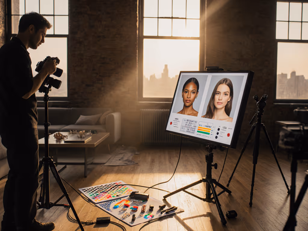 Hybrid Video Lighting Panels: Best CRI for Skin & Product Shots