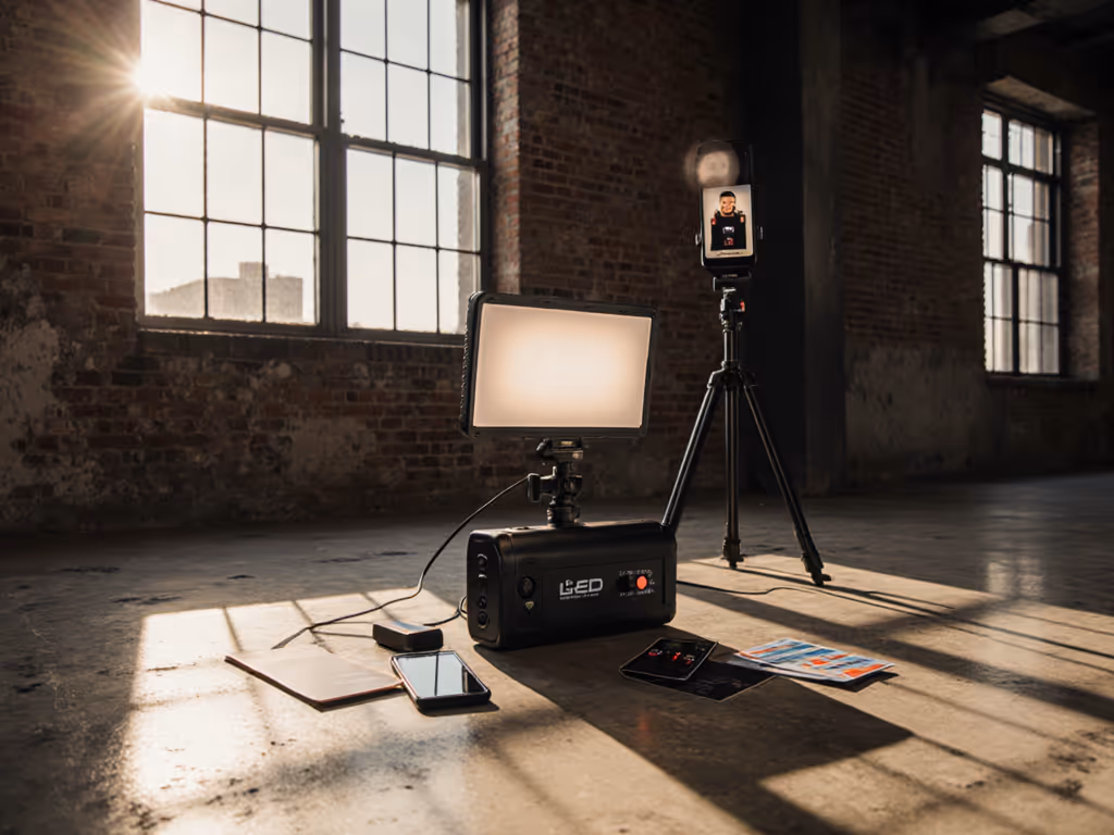 Portable Photography Lighting Kits: True Color for Mobile Creators